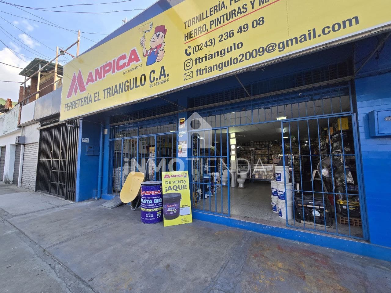 Negocio en venta fondo de comercio de ferretería Av Los Cedros Maracay